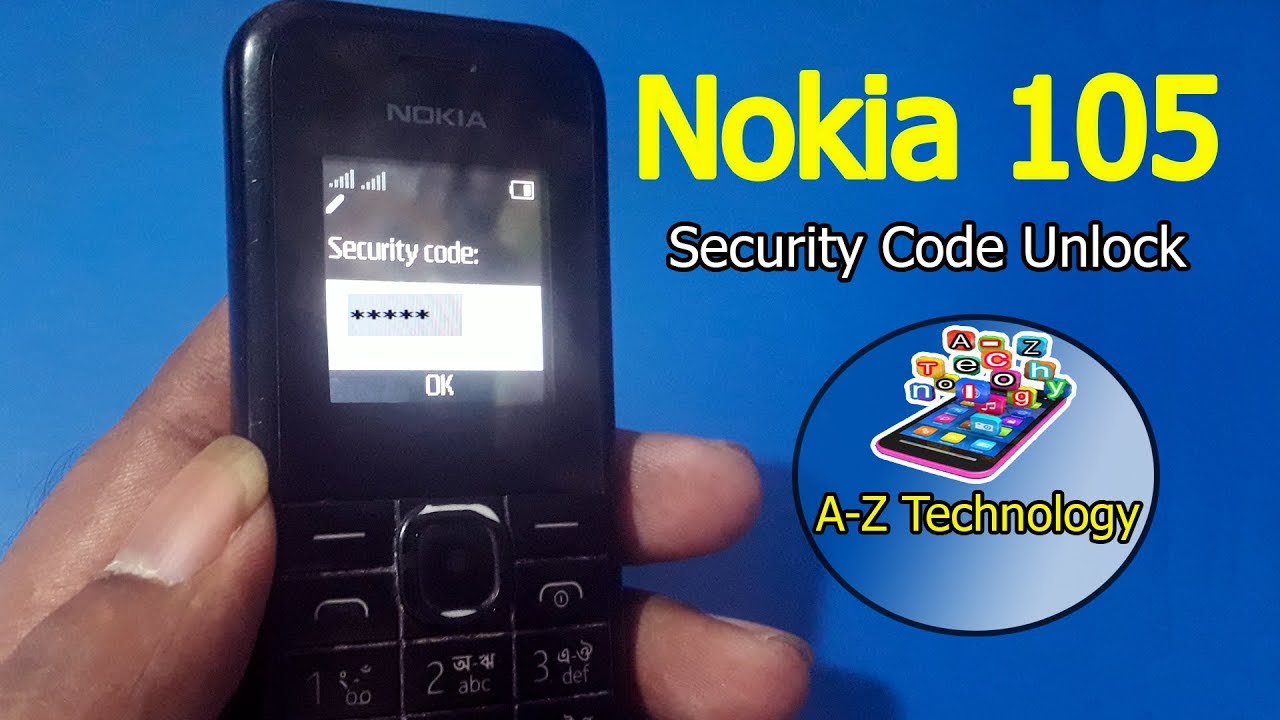 Free Unlock Code For Nokia 105