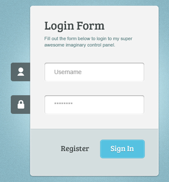 Login Form In Html Code Free Download